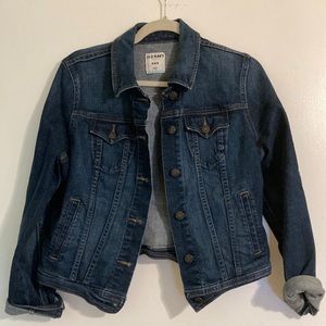 Old Navy Dark Denim Jean Jacket